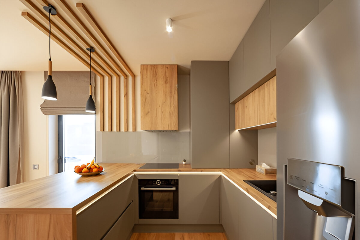Peninsula Kitchen kitchen design - Similar to island but connected to the main counter. Great for open layouts.